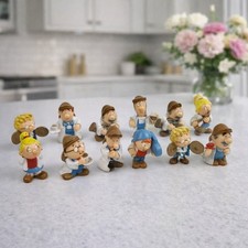 Tetley Tea Folk Figurines