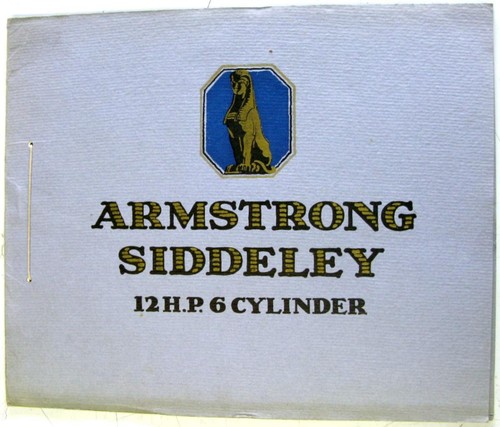 Armstrong siddeley 12hp - 12hp, 6