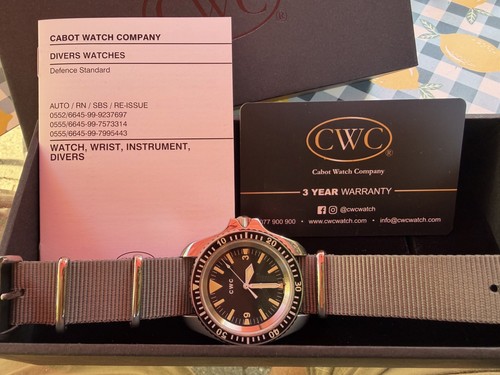 Cwc royal navy 1981 dive - navy, watch