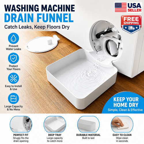 Washing machine drainage tray - washing,