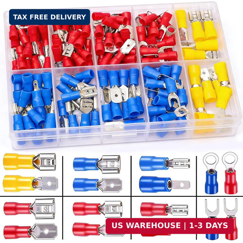 Spade crimp connectors - /spade,