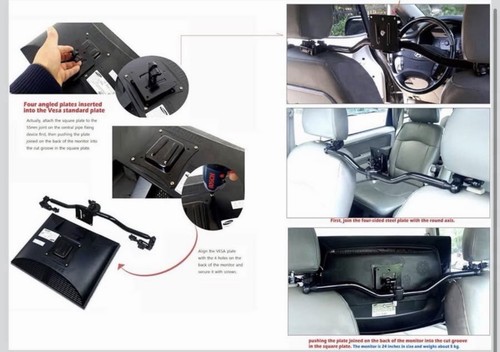 Top mount universal car - mount,