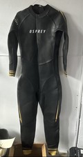 Osprey Mens XL Trident Tri-Suit 4mm Wetsuit | Triathlon Wetsuit, Black Gold