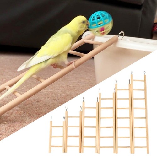 1pc wooden ladder cage toys - 1pc,