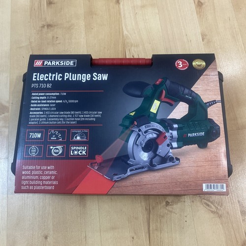 Parkside electric plunge saw - electric,