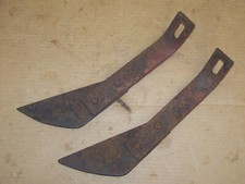 2 International tandem Disk Harrow Gang Blade Scrapers 13 - 14 ft farm field 2