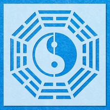 Chinese Ying Yang Shape