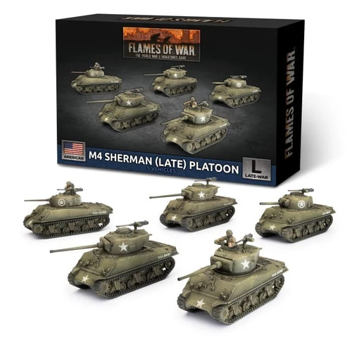 Sherman tank platoon - m4,