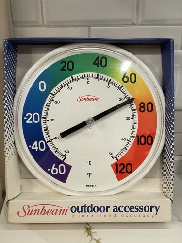 Vintage sunbeam thermometer - sunbeam,
