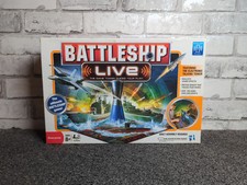 BATTLESHIP LIVE : Electronic Lights & Sounds Game Hasbro Complete Tested Working