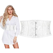 Jacquard corset belt - jacquard,