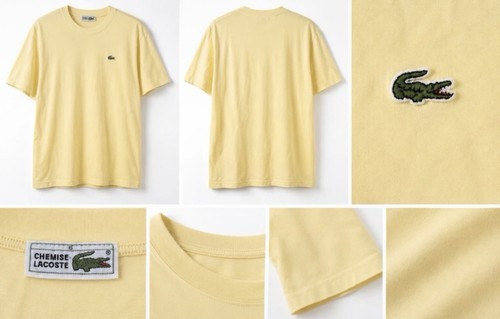 Vintage chemise lacoste mens - chemise,
