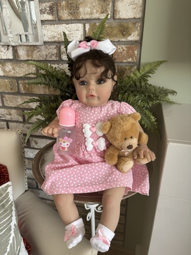 Reborn baby girl toddler - girl, 24"
