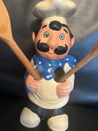 Vintage gourmet chef ceramic - vintage,