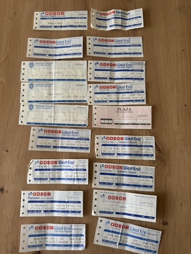 18x vintage movie tickets - 18x,