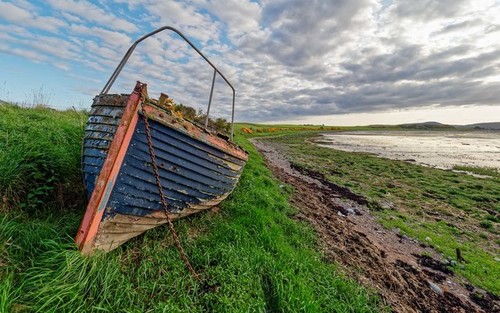 Photo 6x4 old boat - photo, on