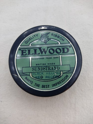 Ellwood typewriter ribbon - , in