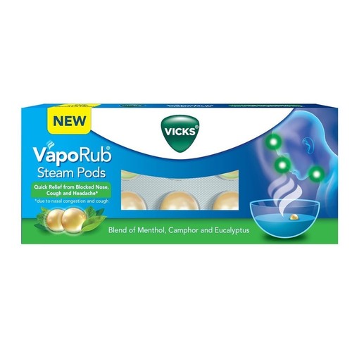 Vicks vaporub steam pod - vicks,