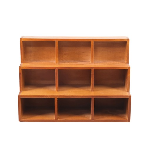 Retro wooden storage display - retro,