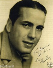 HUMPHREY BOGART Autographed