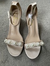 Ladies satin bridal shoes - bridal, /
