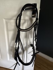 XFUll Size Double Bridle,black, Crank Noseband.. Great Condition.
