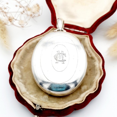 Victorian etched sterling - 'cm',