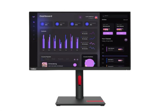 Monitor lenovo thinkvision - monitor, 24"
