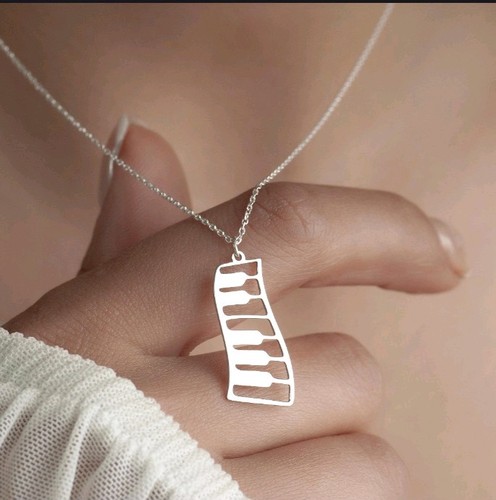 Piano necklace love - piano,