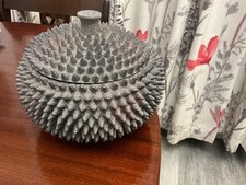 Spikey, designer lidded bowl