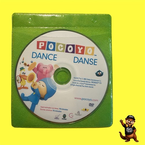 Pocoyo dance dvd disc - dance,