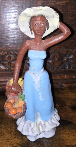 Folk art pottery jamaican - art,