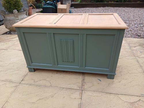 Part painted oak and ply - painted,