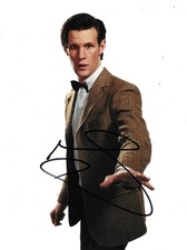 Matt Smith Signed Doctor Who