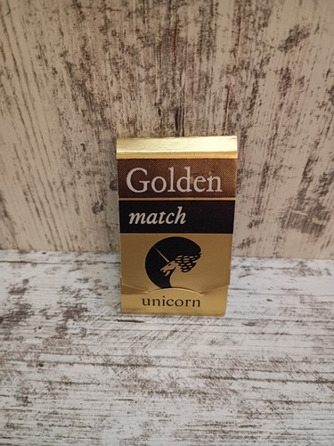 Vintage unicorn golden match - unicorn,