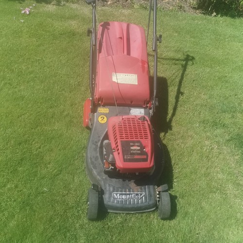 Mountfield lawnmower with - lawnmower,