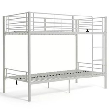 Mason Metal Bunk Bed - White