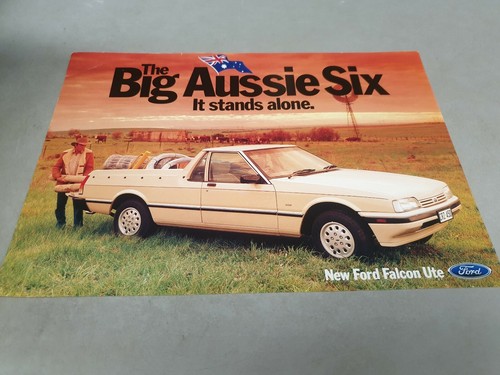 Oct 1986 ford falcon ute - ford,