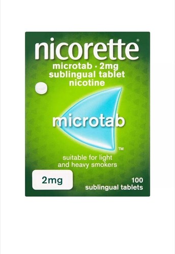 Nicorette microtab 2mg 100 - nicorette,