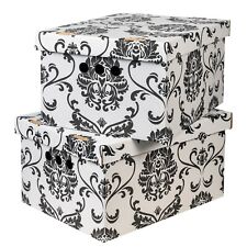 2pc Decorative Storage Boxes
