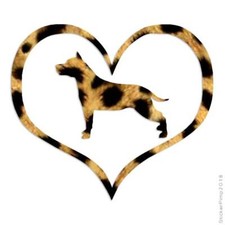 Heart Staffordshire Terrier