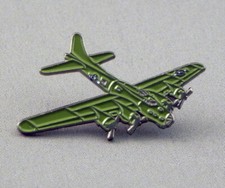 FLYING FORTRESS PLANE ENAMEL PIN BADGE - NEW