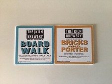Rare The Kiln Brewery Beer Pump Clips X 2 West Sussex Boardwalk Bricks &  Porter