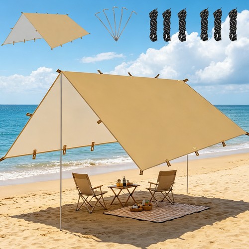 Camping tarp shelter tent - camping,