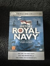 Brand New Sealed- History Of The Royal Navy (DVD, 2007) History Channel - 3 DVD