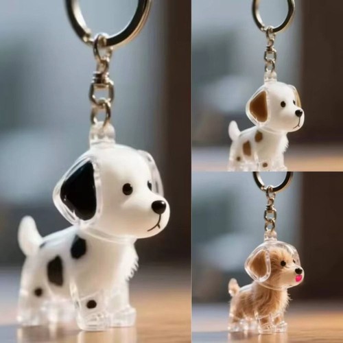 Dog hair collector keychain - hair,