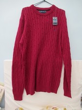 NWT cable Knit Lambs Wool
