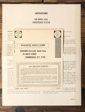 EMI Model 630 A 630A Speaker