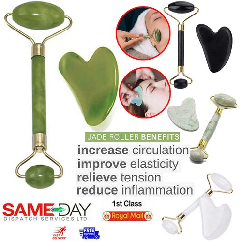 Facial massage kit jade roller - kit,