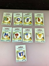 Winnie The Pooh Pin Badge Letter Alphabet Design Metal Enamelled Disney New